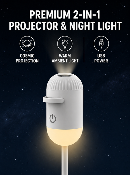 Shine Projector™ – Zamień Każdy Wieczór w Magiczne Gwiezdne Niebo